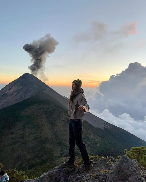 I flew all the way to guatemala to spend the night on an active volcano.… and I’m still not over the fact that I saw an 