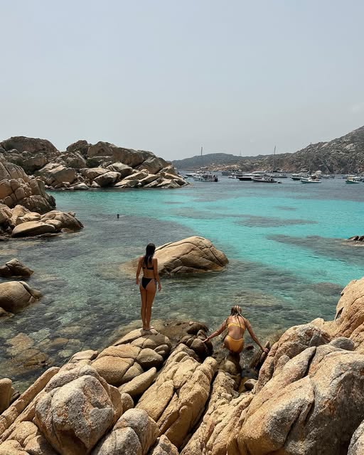 scampering around sardinia💙have you seen water so blue?